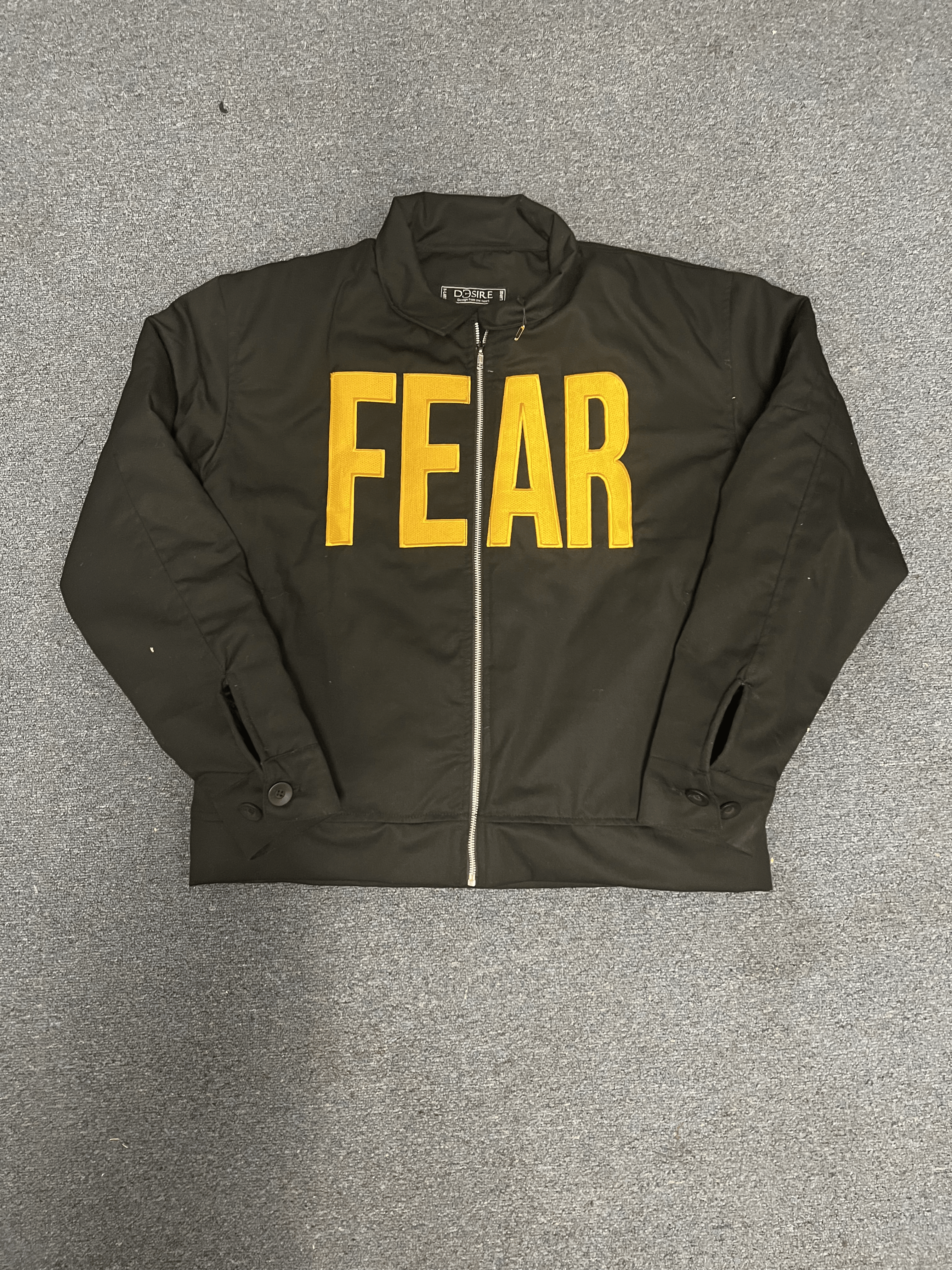 Black & Yellow Fear Jacket