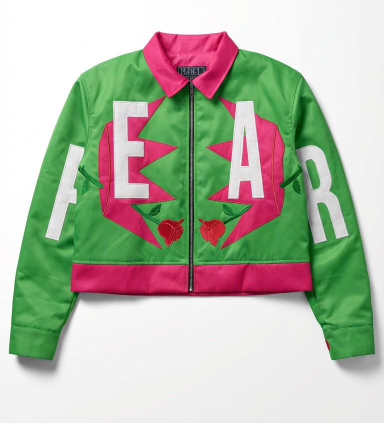 Pink and Green Fear Jacket