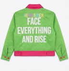 Pink and Green Fear Jacket